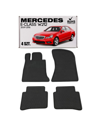 MERCEDES E-CLASS W212 2009-2016 TAPPETINI AUTO (Cod. AP-35693_A4x4)