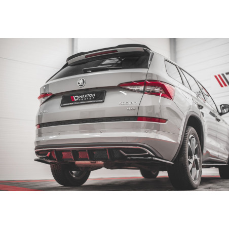Sottoparaurti posteriore Skoda Kodiaq Sportline Mk1 / Mk1 Facelift (Cod. M-SK-KO-1-SL-RS1G+RS1RG)