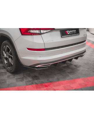 Sottoparaurti posteriore Skoda Kodiaq Sportline Mk1 / Mk1 Facelift (Cod. M-SK-KO-1-SL-RS1G+RS1RG)