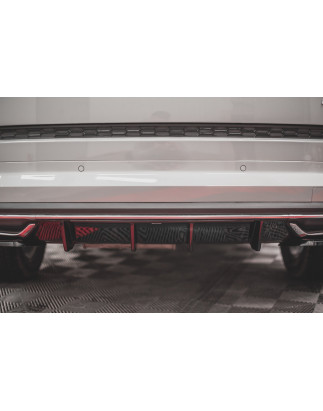 Sottoparaurti posteriore Skoda Kodiaq Sportline Mk1 / Mk1 Facelift (Cod. M-SK-KO-1-SL-RS1G+RS1RG)