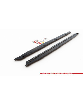 Diffusori minigonne Skoda Kodiaq Sportline/RS Mk1 (version with mudflaps) (Cod. M-SK-KO-1-SL-SD1G)