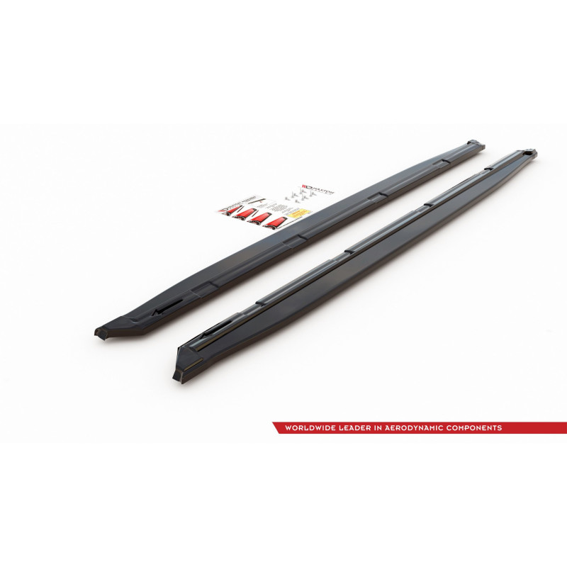 Diffusori minigonne Skoda Kodiaq Sportline/RS Mk1 (version with mudflaps) (Cod. M-SK-KO-1-SL-SD1G)