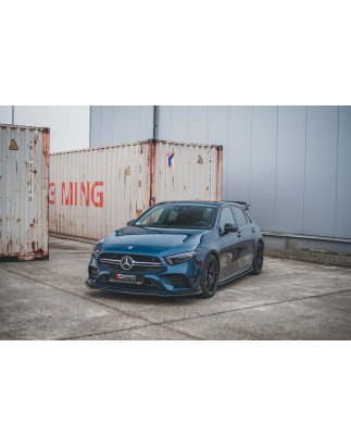 Diffusori minigonne V.1  Mercedes A35 AMG / AMG-Line W177  (Cod. M-ME-A-177-35-SD1G)