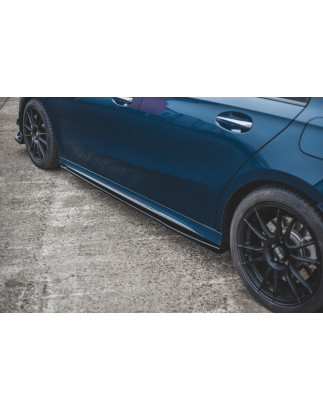 Diffusori minigonne V.1  Mercedes A35 AMG / AMG-Line W177  (Cod. M-ME-A-177-35-SD1G)