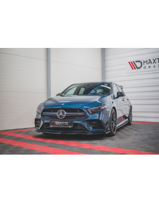 SPLITTER ANTERIORE V.1 Mercedes A35 AMG Aero W177  (Cod. M-ME-A-177-35-FD1G)