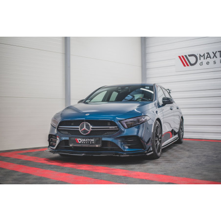 SPLITTER ANTERIORE V.1 Mercedes A35 AMG Aero W177  (Cod. M-ME-A-177-35-FD1G)