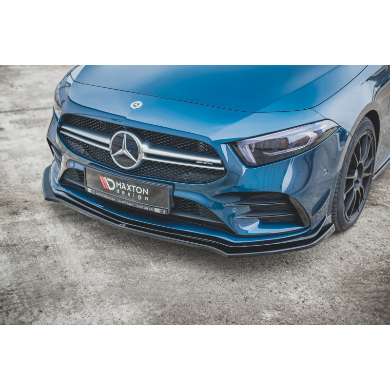 SPLITTER ANTERIORE V.2 Mercedes A35 AMG Aero W177  (Cod. M-ME-A-177-35-FD2G)