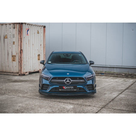 SPLITTER ANTERIORE V.2 Mercedes A35 AMG Aero W177  (Cod. M-ME-A-177-35-FD2G)