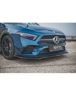 SPLITTER ANTERIORE V.2 Mercedes A35 AMG Aero W177  (Cod. M-ME-A-177-35-FD2G)