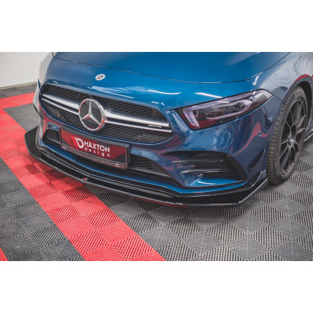 SPLITTER ANTERIORE V.3 Mercedes A35 AMG Aero W177  (Cod. M-ME-A-177-35-FD3G)