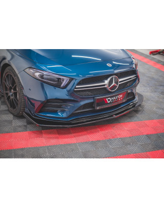 SPLITTER ANTERIORE V.3 Mercedes A35 AMG Aero W177  (Cod. M-ME-A-177-35-FD3G)
