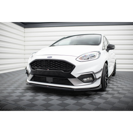SPLITTER ANTERIORE V.4 Ford Fiesta Mk8 ST / ST-Line (Cod. M-FO-FI-8-ST-FD1G)