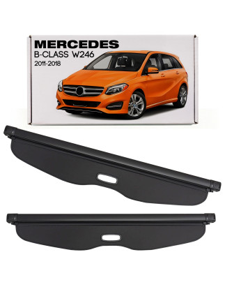 MERCEDES B-CLASS W246 2011-2018 CAPPELLIERA COPRIBAGAGLI NERA A2468101800 (Cod. AP-36370_A4x4)