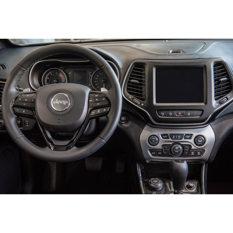 JEEP CHEROKEE V KL 2014-2023 DECORATIVA CORNICE CONSOLE CENTRALE (Cod. AP-36400_A4x4)