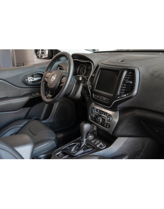 JEEP CHEROKEE V KL 2014-2023 DECORATIVA CORNICE CONSOLE CENTRALE (Cod. AP-36400_A4x4)