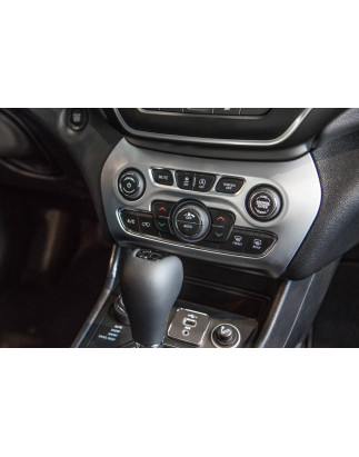JEEP CHEROKEE V KL 2014-2023 DECORATIVA CORNICE CONSOLE CENTRALE (Cod. AP-36400_A4x4)