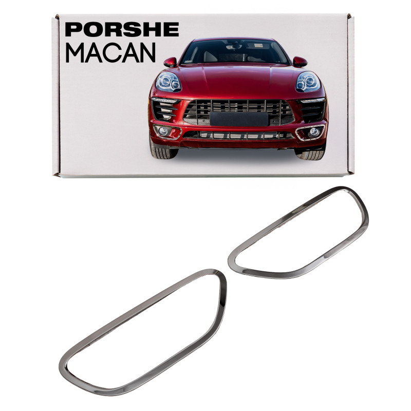 PORSCHE MACAN DECORATIVE MODANATURE FENDINEBBIA ANTERIORI (Cod. AP-36417_A4x4)