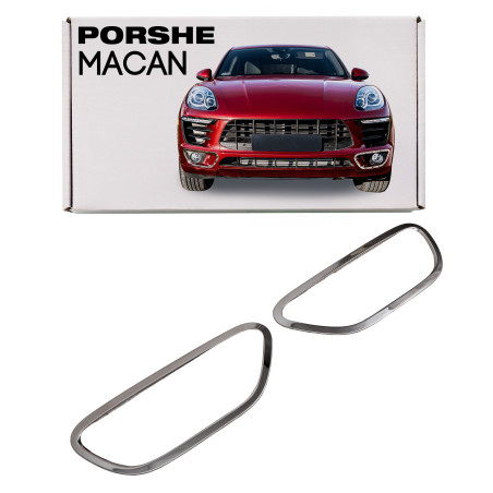 PORSCHE MACAN DECORATIVE MODANATURE FENDINEBBIA ANTERIORI (Cod. AP-36417_A4x4)