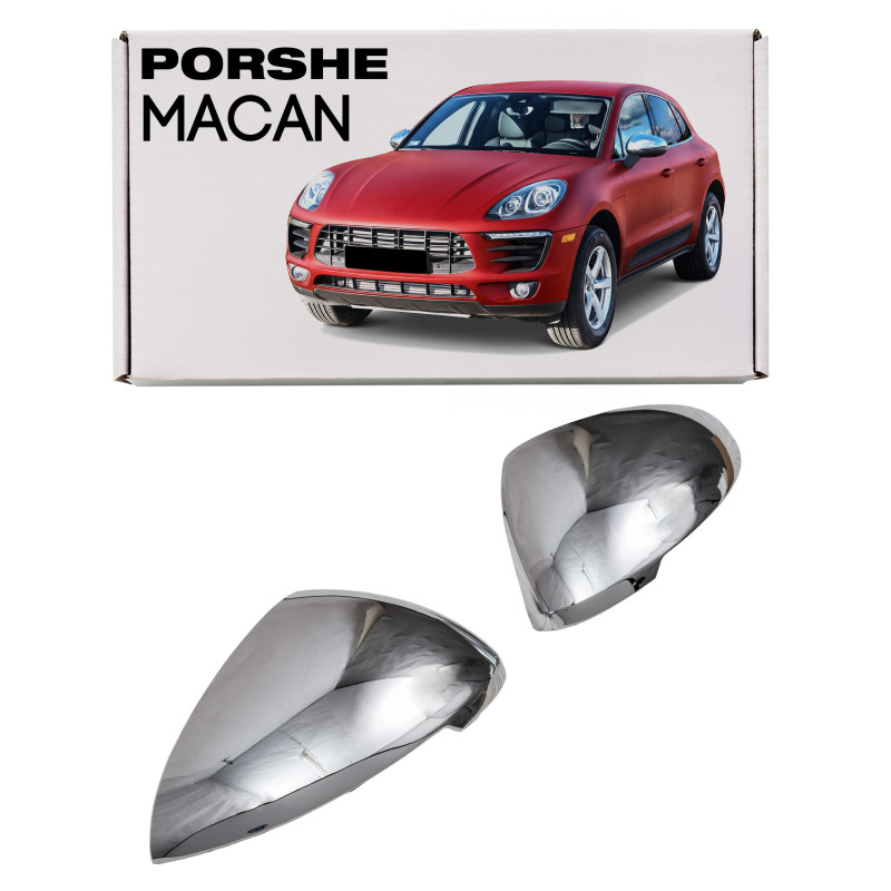 PORSCHE MACAN DECORATIVE CALOTTE SPECCHI (Cod. AP-36418_A4x4)
