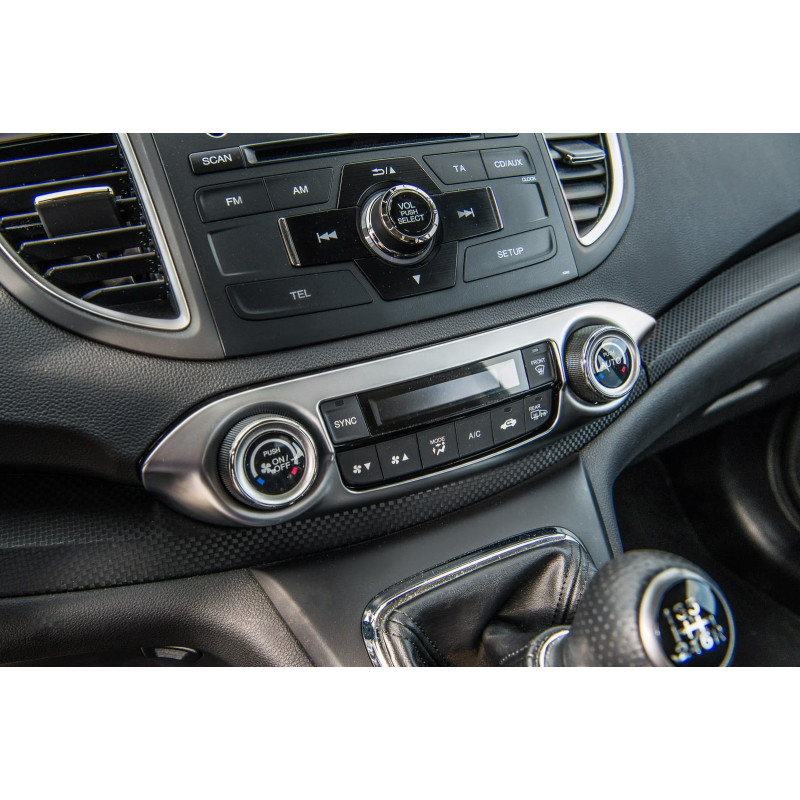 HONDA CR-V IV 2015-2018 RESTYLING DECORATIVA CORNICE CONSOLE CENTRALE (Cod. AP-36447_A4x4)