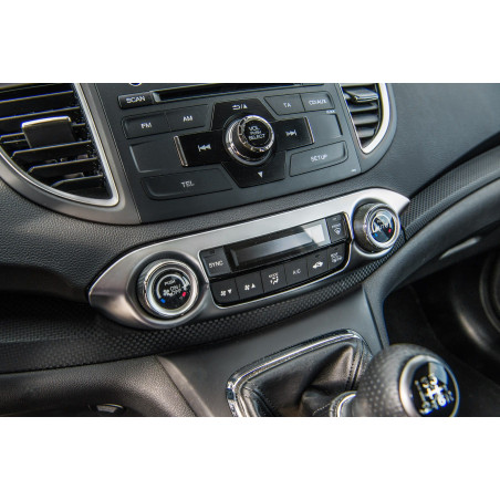HONDA CR-V IV 2015-2018 RESTYLING DECORATIVA CORNICE CONSOLE CENTRALE (Cod. AP-36447_A4x4)