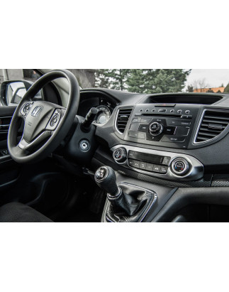 HONDA CR-V IV 2015-2018 RESTYLING DECORATIVA CORNICE CONSOLE CENTRALE (Cod. AP-36447_A4x4)