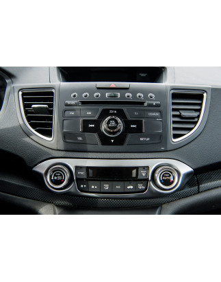 HONDA CR-V IV 2015-2018 RESTYLING DECORATIVA CORNICE CONSOLE CENTRALE (Cod. AP-36447_A4x4)