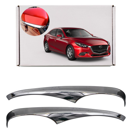 MAZDA 3 III BM BN 2014-2018 CALOTTE SPECCHI CROMATE (Cod. AP-36472_A4x4)
