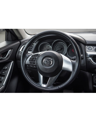 MAZDA 6 III GJ 2012-2014 DECORATIVA CORNICE INTERRUTTORI MANUBRIO SENZA CRUISE CONTROL (Cod. AP-3648