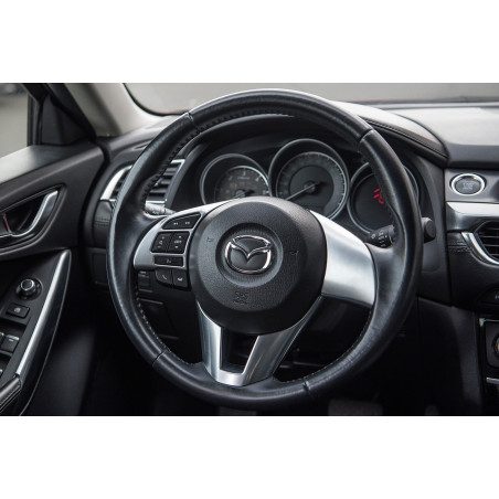 MAZDA 6 III GJ 2012-2014 DECORATIVA CORNICE INTERRUTTORI MANUBRIO SENZA CRUISE CONTROL (Cod. AP-3648
