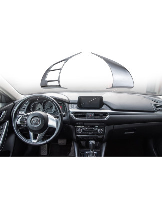 MAZDA 6 III GJ 2012-2014 DECORATIVA CORNICE INTERRUTTORI MANUBRIO SENZA CRUISE CONTROL (Cod. AP-3648