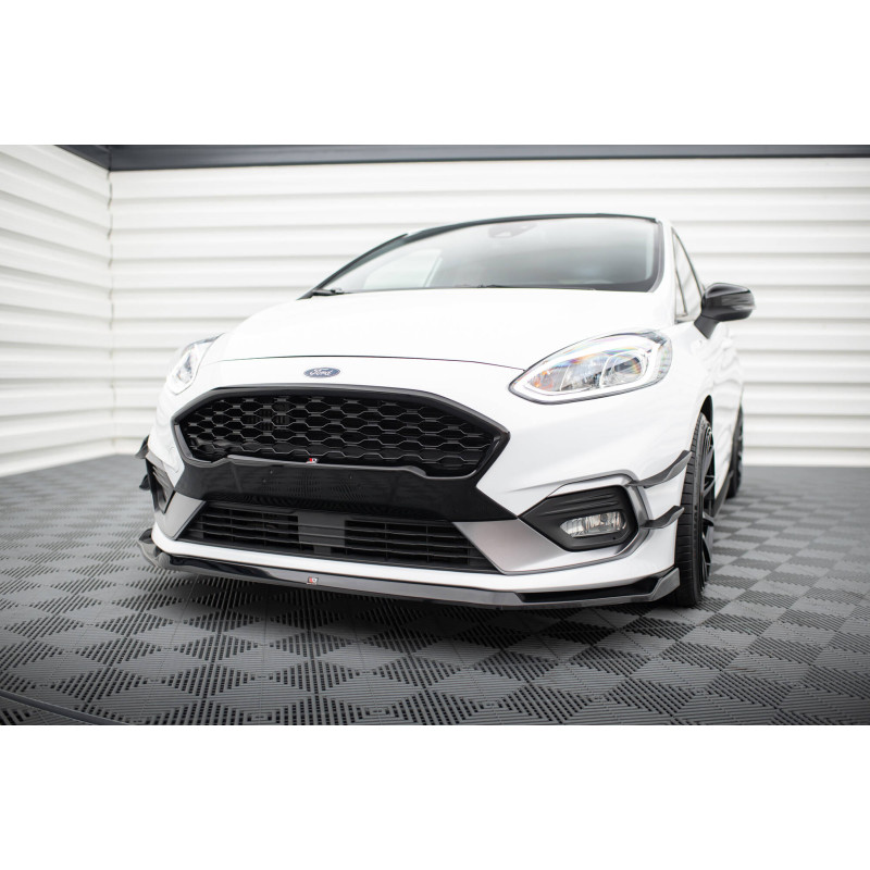 SPLITTER ANTERIORE V.5 Ford Fiesta Mk8 ST / ST-Line (Cod. M-FO-FI-8-ST-FD2G)