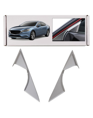 MAZDA 6 III GJ 2018+ DECORATIVA MODANATURA INTERNO MONTANTE CON SPECCHIETTO (Cod. AP-36486_A4x4)