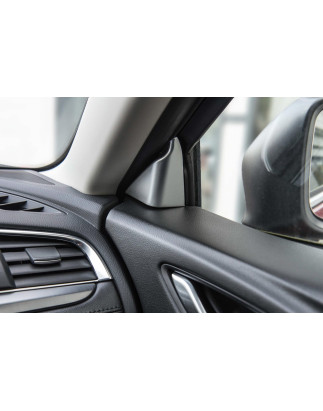 MAZDA 6 III GJ 2018+ DECORATIVA MODANATURA INTERNO MONTANTE CON SPECCHIETTO (Cod. AP-36486_A4x4)