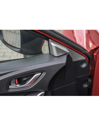 MAZDA 6 III GJ 2018+ DECORATIVA MODANATURA INTERNO MONTANTE CON SPECCHIETTO (Cod. AP-36486_A4x4)