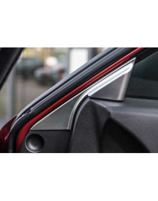 MAZDA 6 III GJ 2018+ DECORATIVA MODANATURA INTERNO MONTANTE CON SPECCHIETTO (Cod. AP-36486_A4x4)