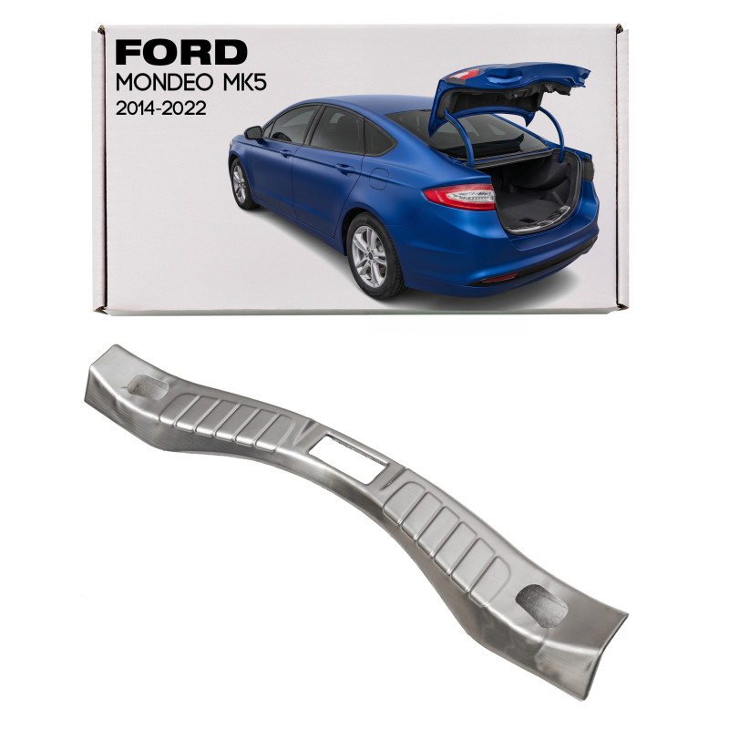 FORD MONDEO MK5 V 2014-2022 PROTETTIVA MODANATURA SOTTOPORTA BAGAGLIAIO (Cod. AP-36496_A4x4)