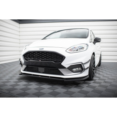 SPLITTER ANTERIORE V.7 Ford Fiesta Mk8 ST / ST-Line (Cod. M-FO-FI-8-ST-FD4G)