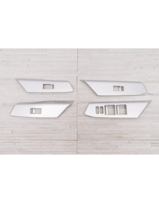 TOYOTA RAV4 IV 2013-2019 DECORATIVE ALLOGGIAMENTO INTERRUTTORI FINESTRINI (Cod. AP-36511_A4x4)