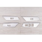 TOYOTA RAV4 IV 2013-2019 DECORATIVE ALLOGGIAMENTO INTERRUTTORI FINESTRINI (Cod. AP-36511_A4x4)