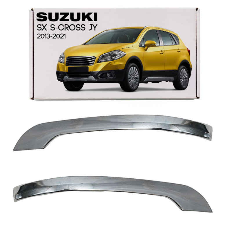 SUZUKI SX4 S-CROSS II JY 2013-2021 CALOTTE SPECCHI CROMATE (Cod. AP-36514_A4x4)