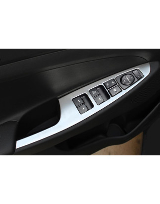 HYUNDAI TUCSON III 2015-2020 DECORATIVE CORNICI INTERRUTTORI FINESTRINI (Cod. AP-36516_A4x4)