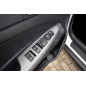 HYUNDAI TUCSON III 2015-2020 DECORATIVE CORNICI INTERRUTTORI FINESTRINI (Cod. AP-36516_A4x4)