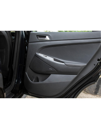 HYUNDAI TUCSON III 2015-2020 DECORATIVE CORNICI INTERRUTTORI FINESTRINI (Cod. AP-36516_A4x4)