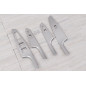 HYUNDAI TUCSON III 2015-2020 DECORATIVE CORNICI INTERRUTTORI FINESTRINI (Cod. AP-36516_A4x4)