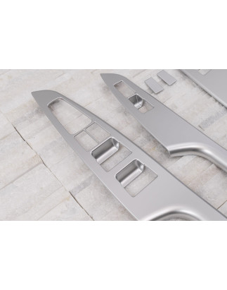 HYUNDAI TUCSON III 2015-2020 DECORATIVE CORNICI INTERRUTTORI FINESTRINI (Cod. AP-36516_A4x4)