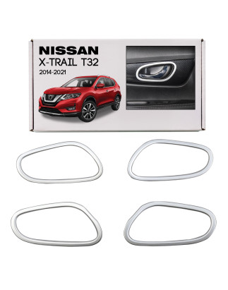 NISSAN X-TRAIL III T32 2014-2021 DECORATIVE CORNICI MANIGLIE INTERNI OUTLET (Cod. AP-36522_A4x4)