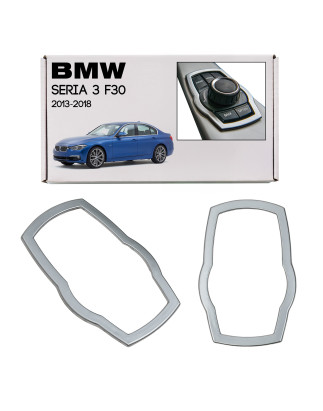 BMW SERIA 3 F30 2013-2018 DECORATIVA CORNICE INTERRUTTORI PER CONSOLE (Cod. AP-36538_A4x4)
