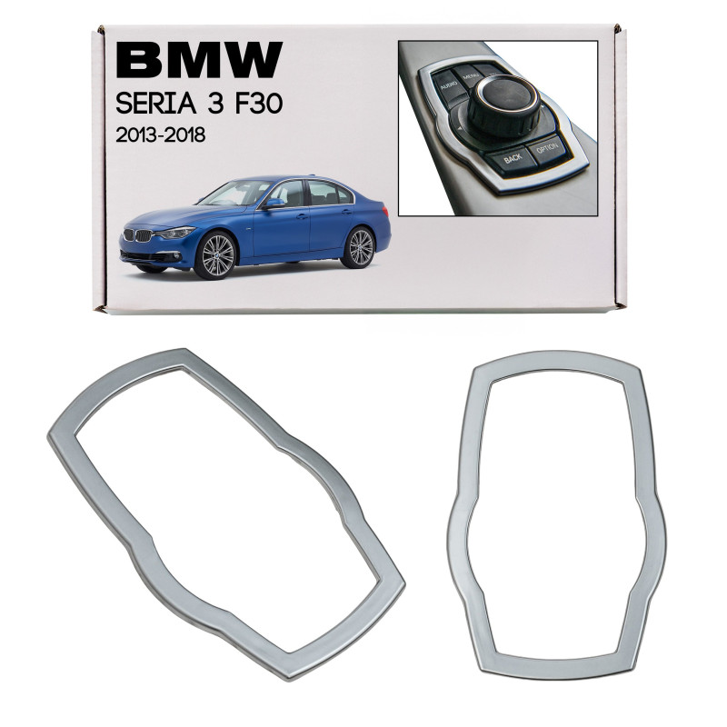 BMW SERIA 3 F30 2013-2018 DECORATIVA CORNICE INTERRUTTORI PER CONSOLE (Cod. AP-36538_A4x4)