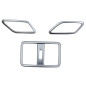 MERCEDES GLA X156 2013-2019 DECORATIVE CORNICI AERAZIONE (Cod. AP-36548_A4x4)